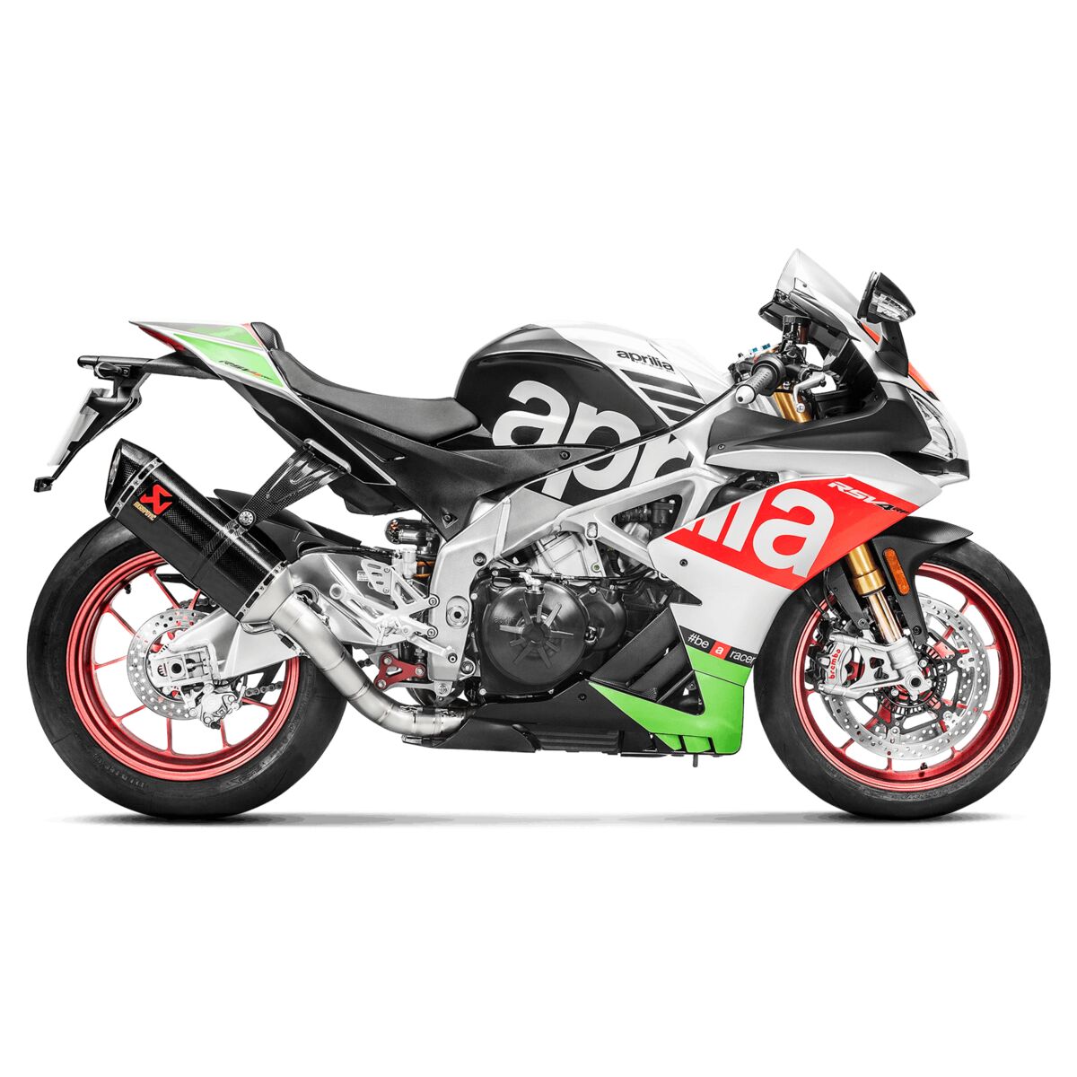 Akrapovic Evolution Exhaust System for Aprilia RSV4 RF