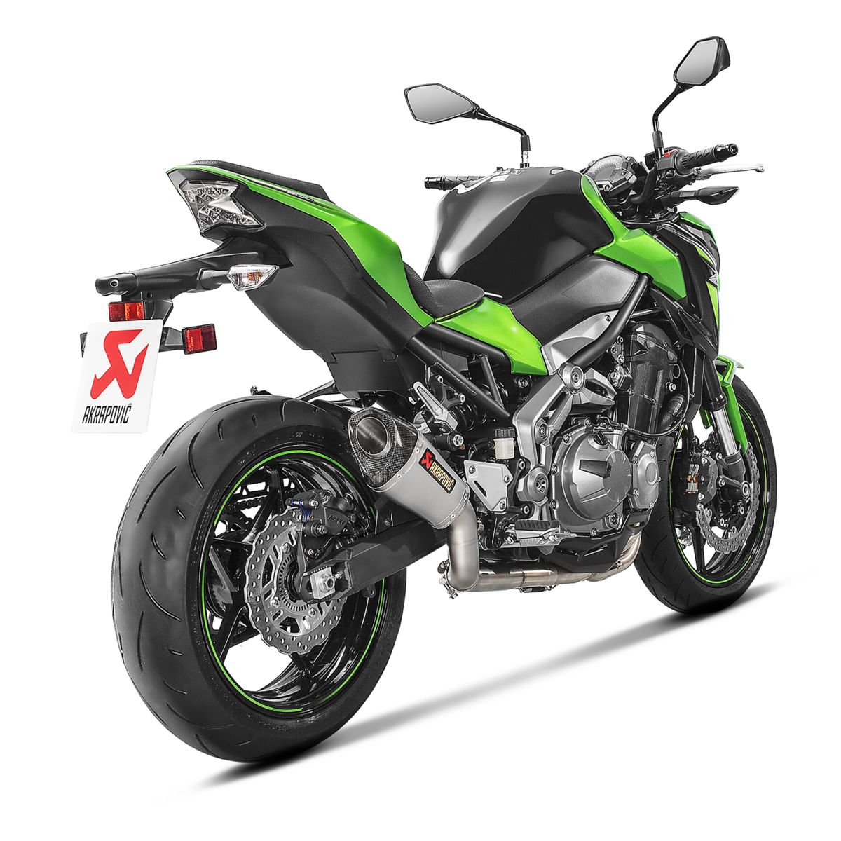 Akrapovic Slip-On Exhaust for Kawasaki Z900 2020