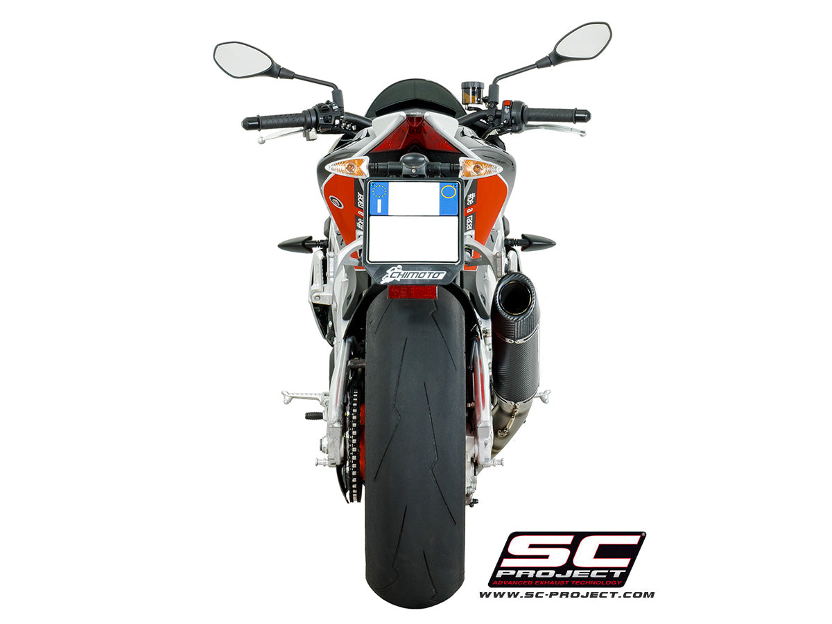 SC Project Oval Slip-On Exhaust for Aprilia Tuono V4 1100 RR