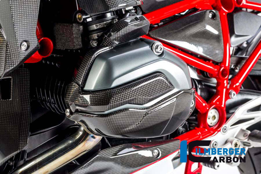 Ilmberger Carbon Fibre Left Spark Plug Cover For BMW R1200 RS 2015-22