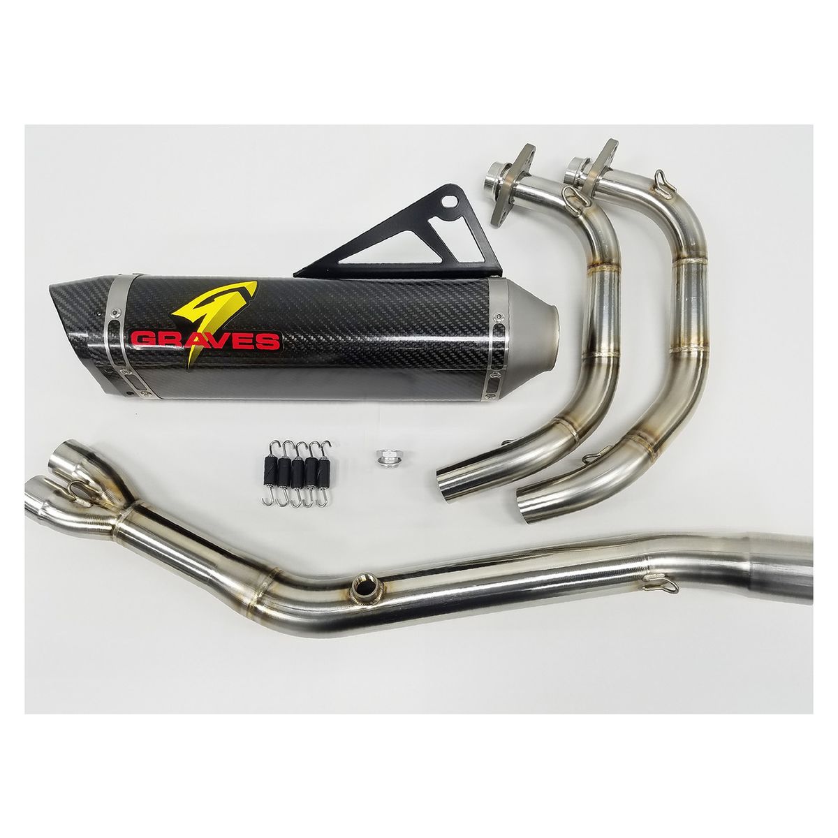 Graves Hexagonal Exhaust System for Kawasaki Ninja 400
