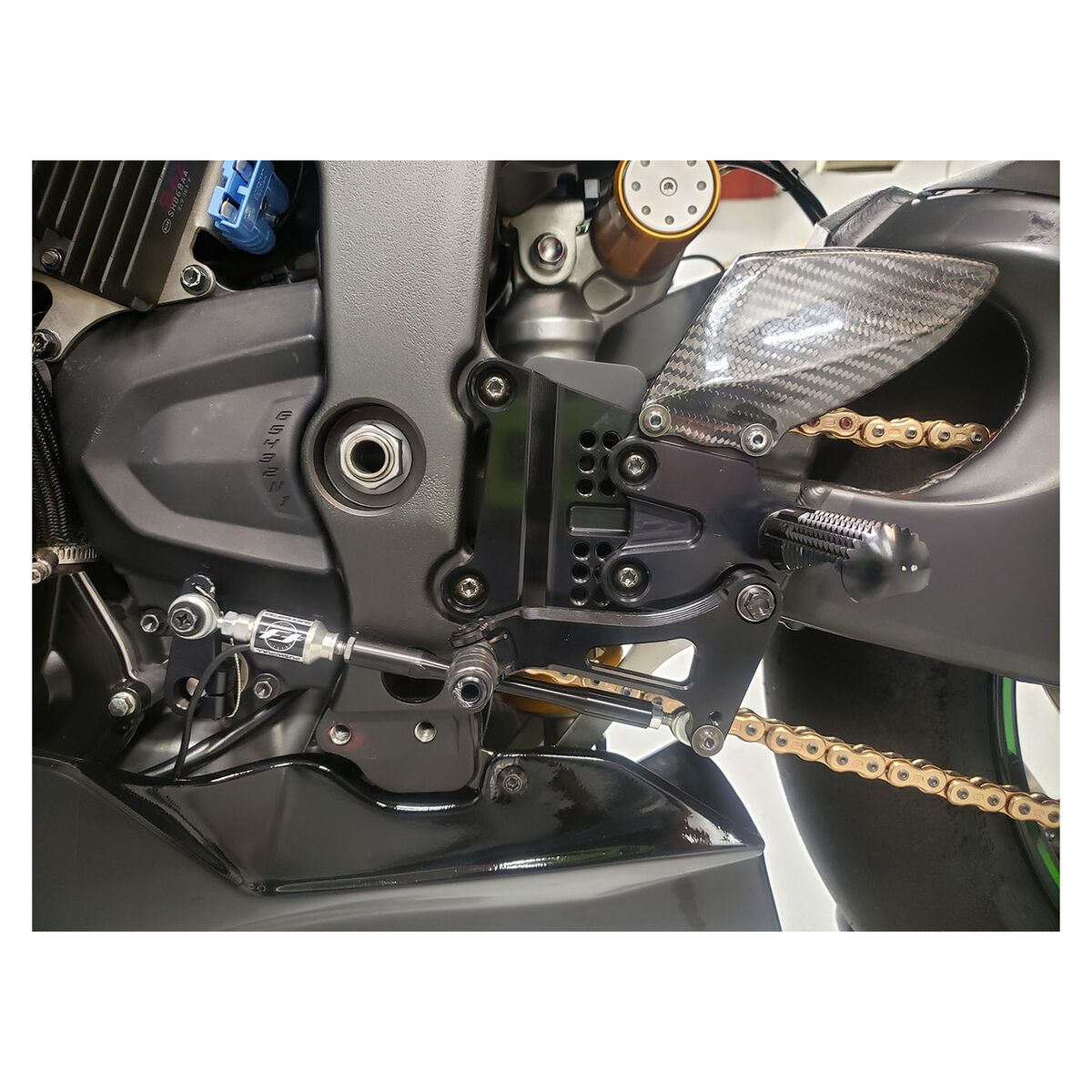 Graves Works Rearsets for Kawasaki ZX-6R