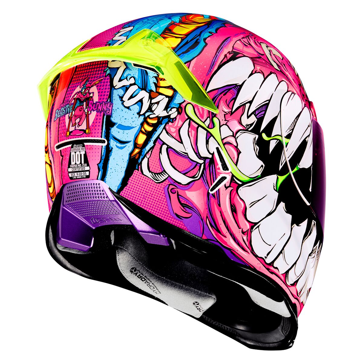 Icon Airfame Pro Beastie Bunny Helmet