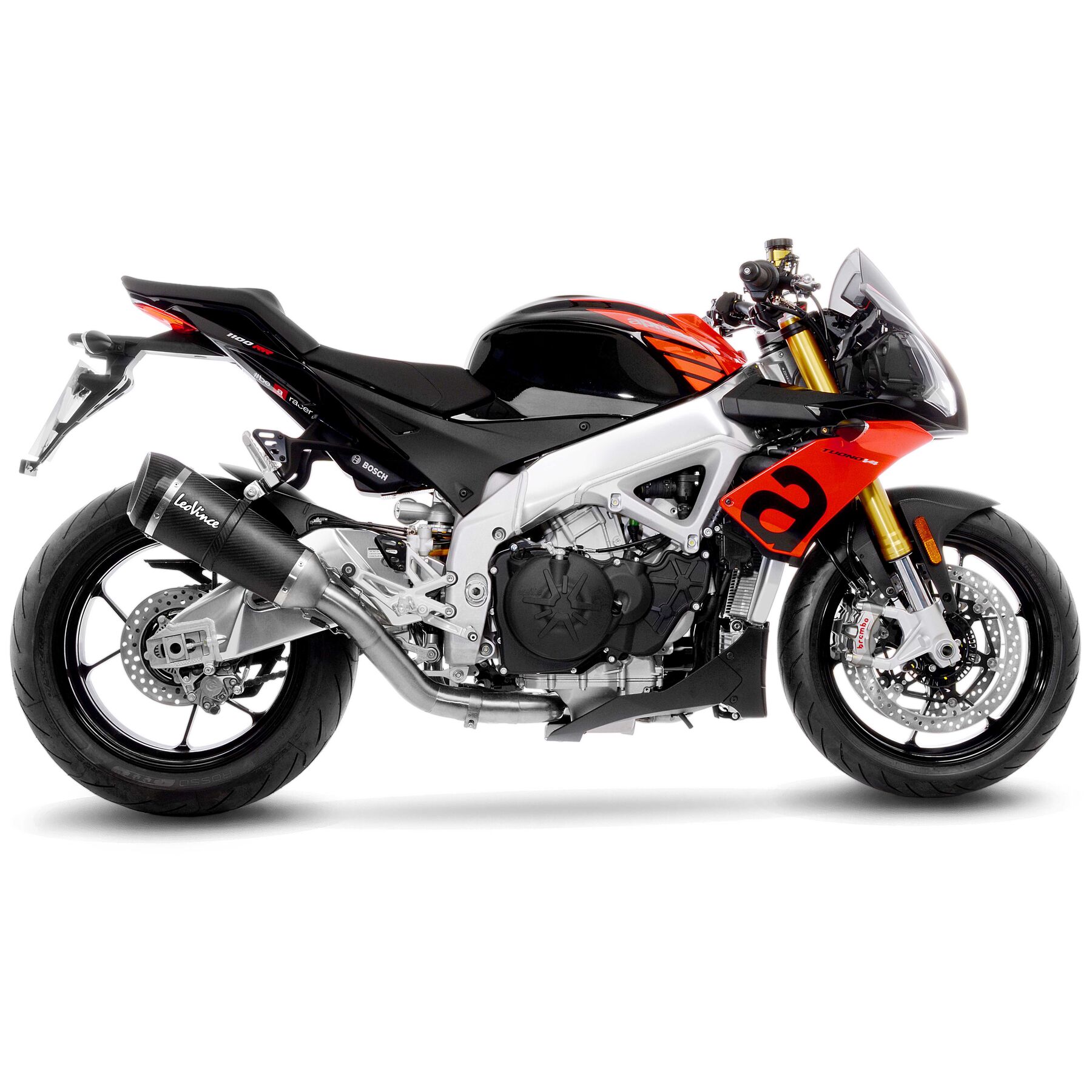 LeoVince Factory S Slip-On Exhaust for Aprilia RSV4 RF