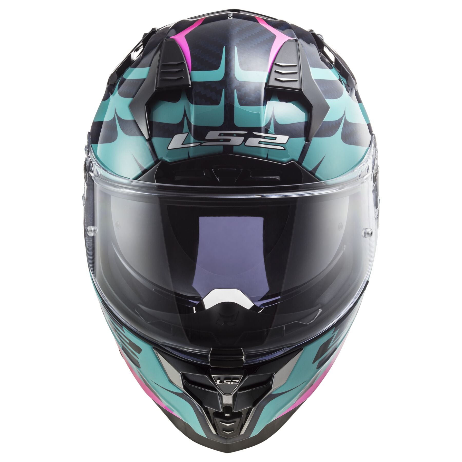 LS2 Challenger GT Carbon Flames Helmet