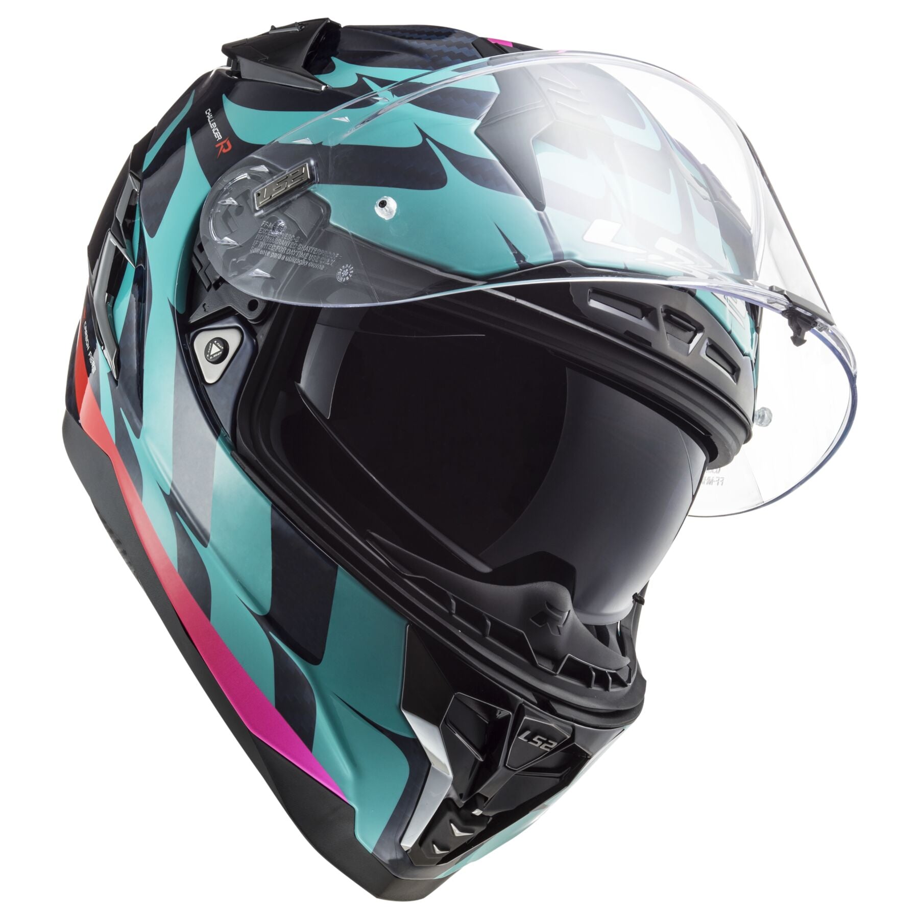 LS2 Challenger GT Carbon Flames Helmet