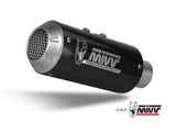 Mivv MK3 Slip-On Exhaust for Suzuki GSX-S1000 2021-22