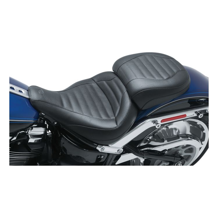 Mustang Solo Seat For Harley Softail Milwaukee Eight