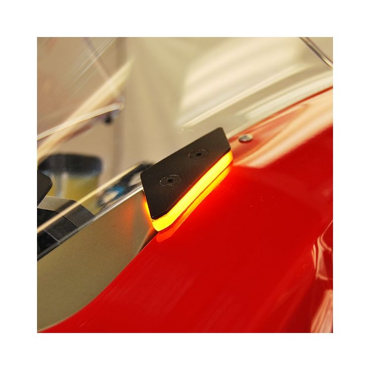 New Rage Cycles Mirror Block Off LED Turn Signals for Ducati Panigale V4