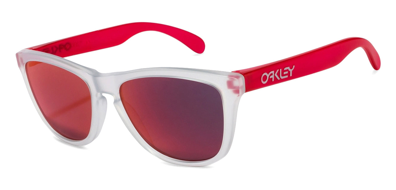 Oakley Transparent Grey Golden B355 Unisex Sunglasses