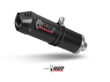 Mivv Oval Slip-On Exhaust for Triumph Tiger 900 2021-22