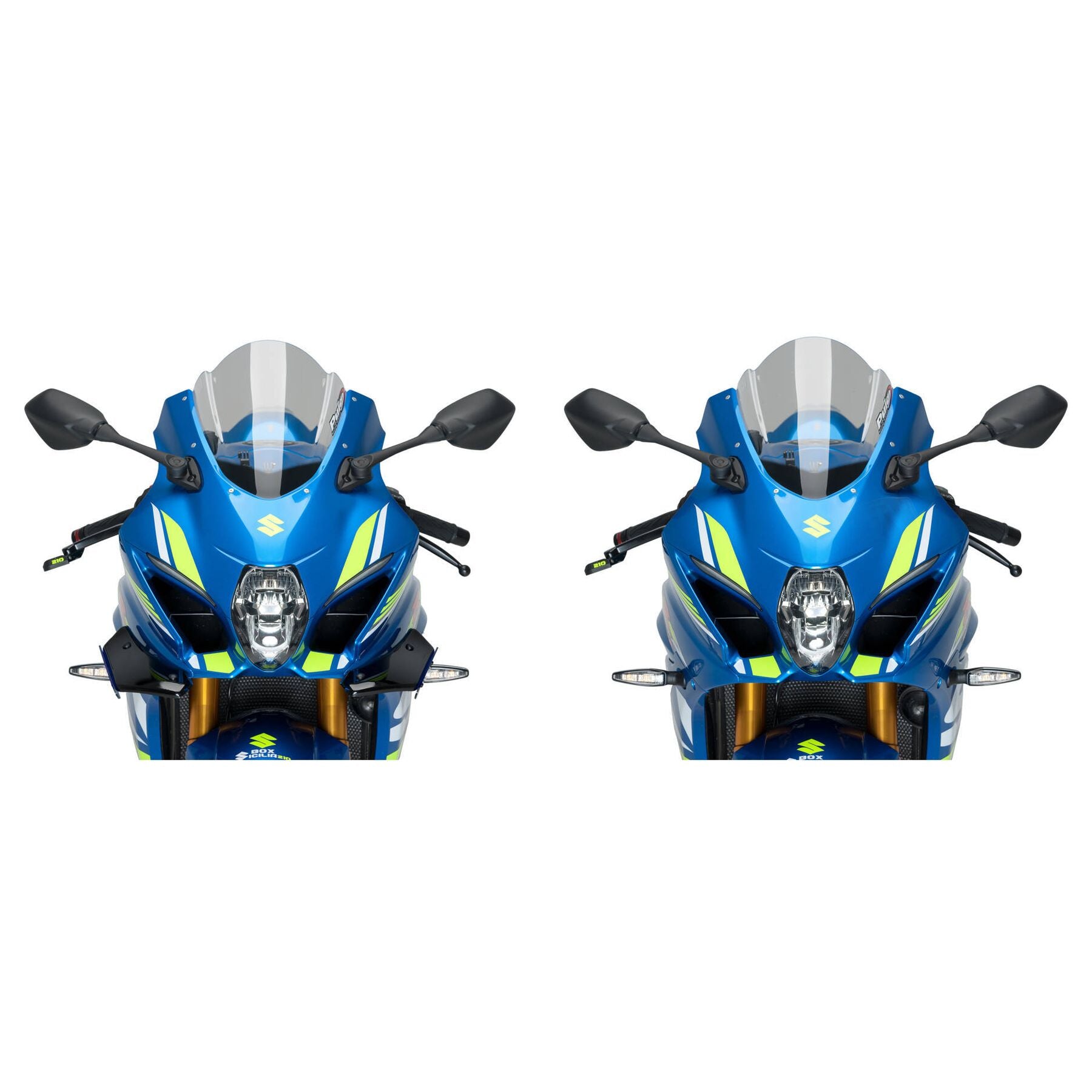 Puig Downforce Spoilers for Suzuki GSXR 1000