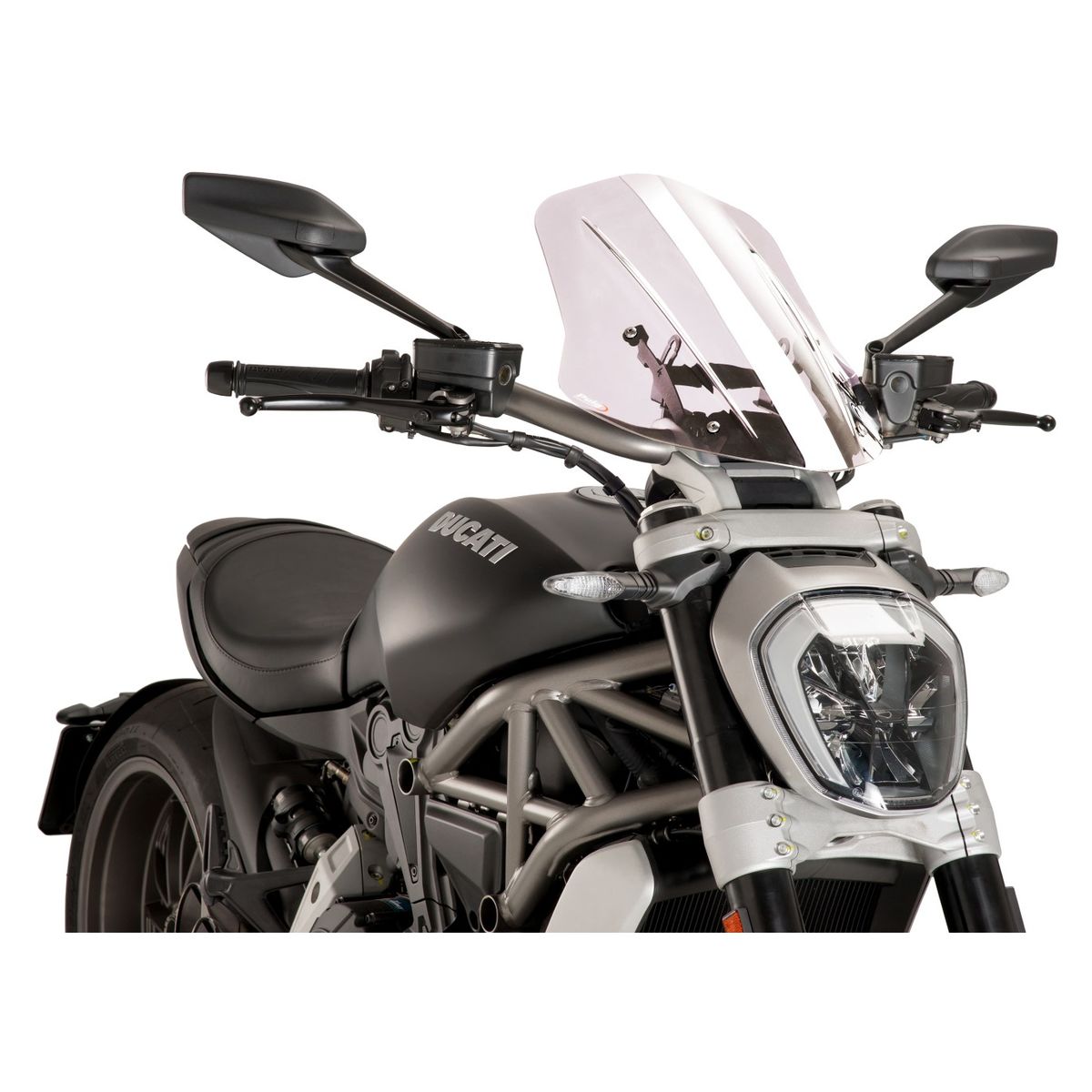 Puig Touring Naked New Generation Windscreen for Ducati XDiavel 1260 2021