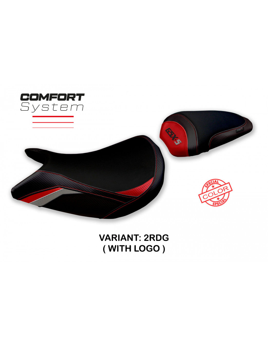 Tappezzeria Lindi Special Color Comfort System Seat Cover for Suzuki GSX-S1000