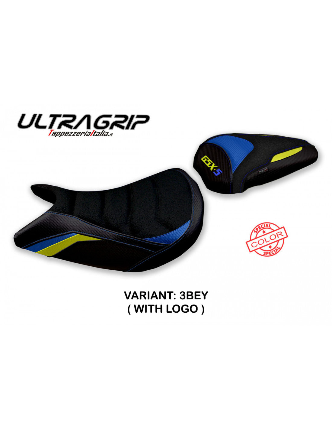 Tappezzeria Lindi Special Color Ultragrip Seat Cover for Suzuki GSX-S1000