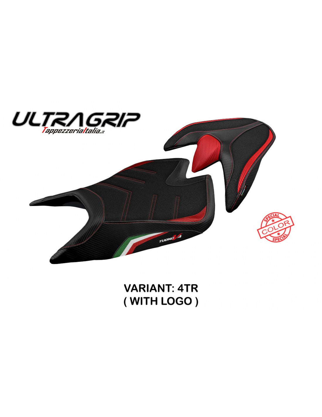 Tappezzeria Zuera Special Color Ultragrip Seat Cover for Aprilia Tuono V4 1100 RR