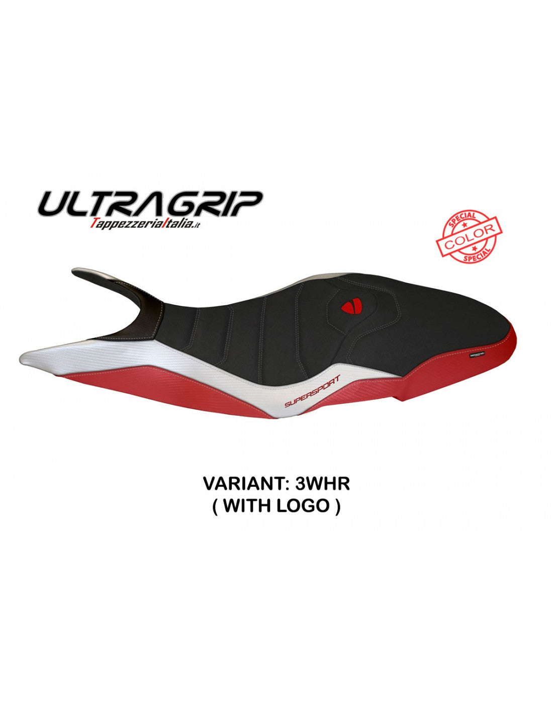 Tappezzeria Pistoia Special Color Ultragrip Seat Cover for Ducati SuperSport