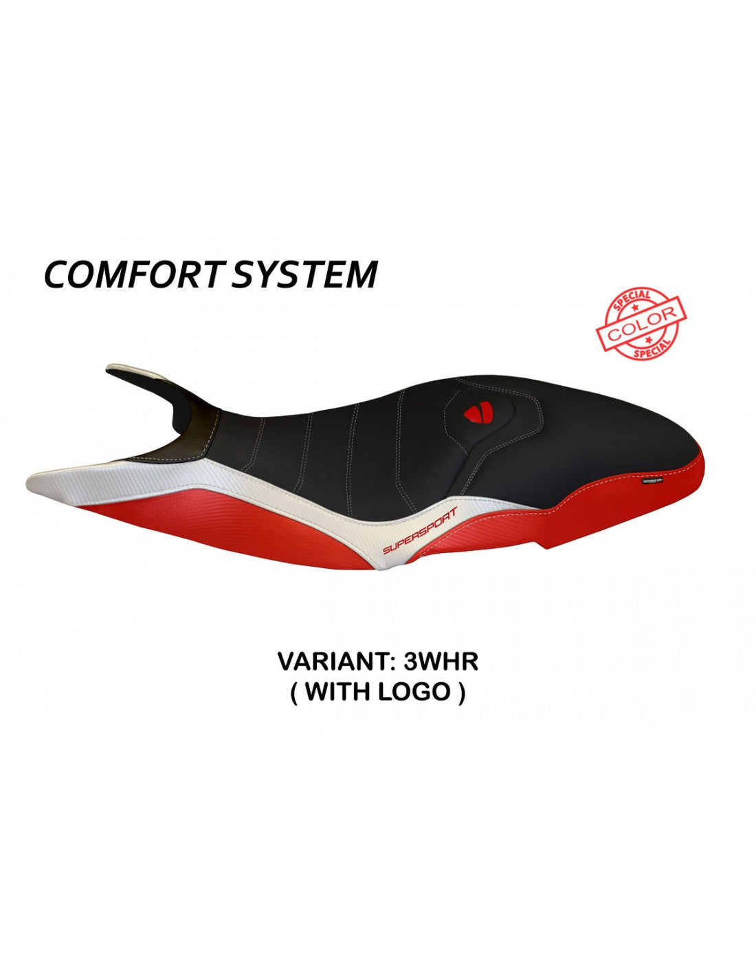 Tappezzeria Pistoia Special Color Comfort System Seat Cover for Ducati SuperSport