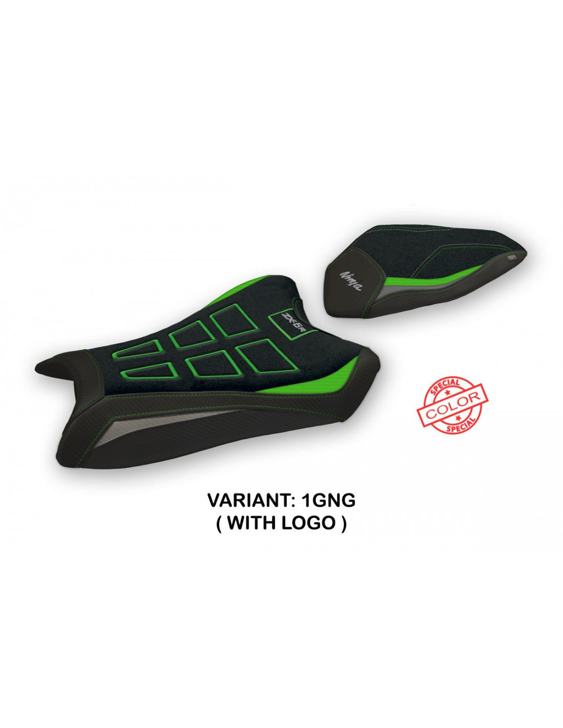 Tappezzeria Nelas Special Color Ultragrip Seat Cover for Kawasaki ZX-6R