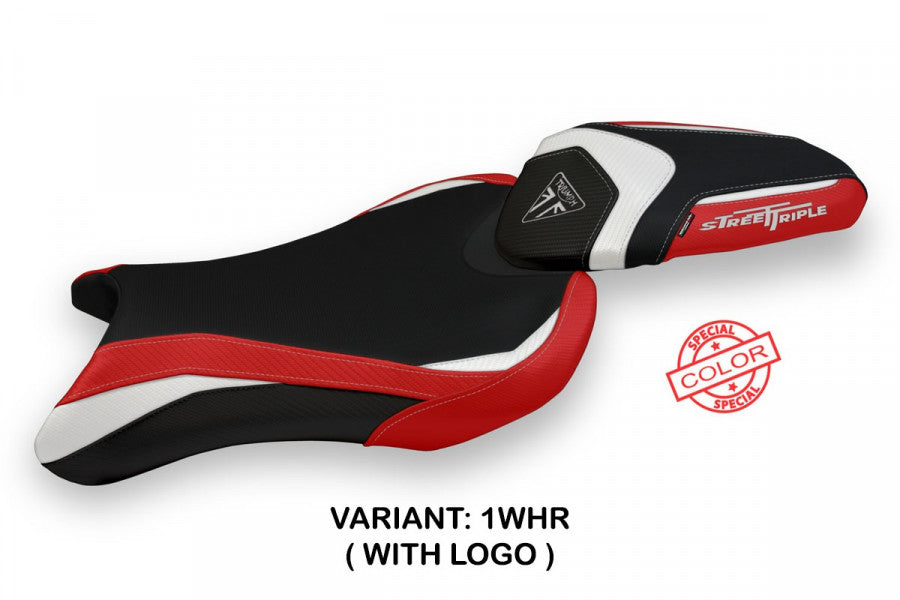 Tappezzeria Sarzana Special Color Seat Cover for Triumph Street Triple RS