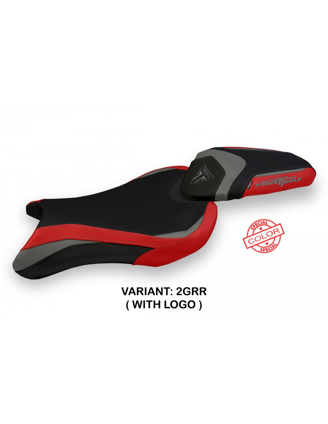Tappezzeria Sarzana Special Color Seat Cover for Triumph Street Triple RS