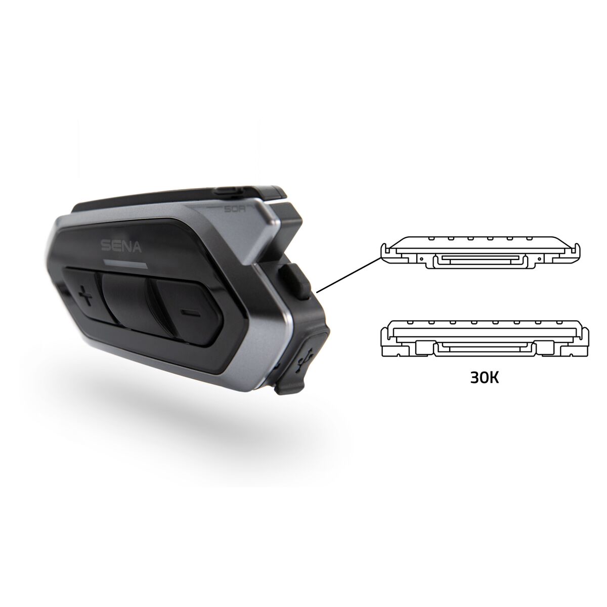 Sena 50R Bluetooth Headset - Dual Pack