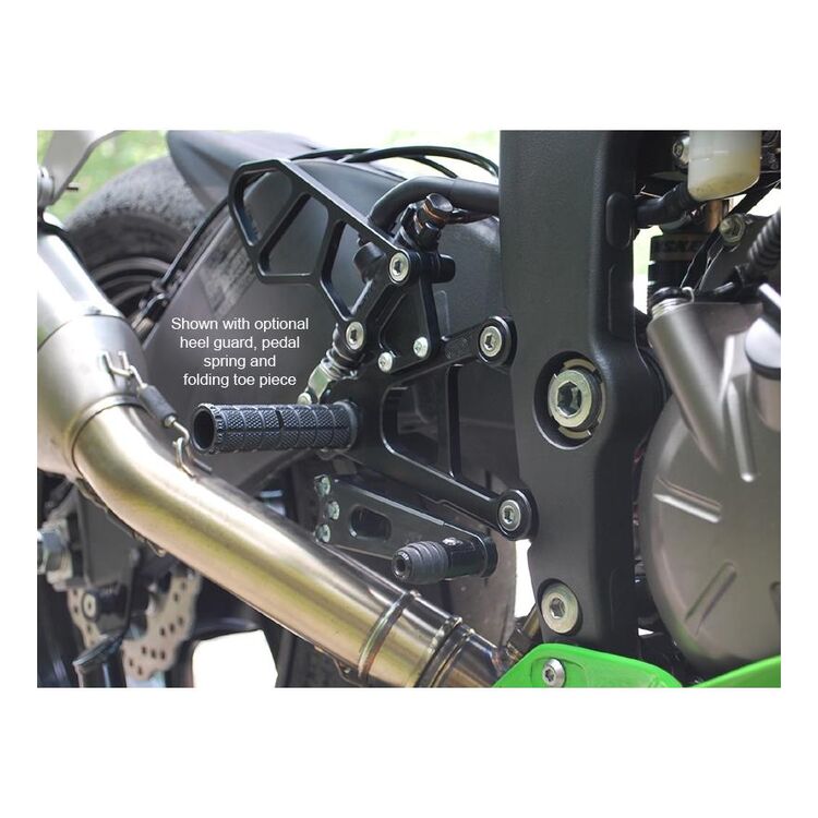 Woodcraft Rearset Kit for Kawasaki ZX-6R
