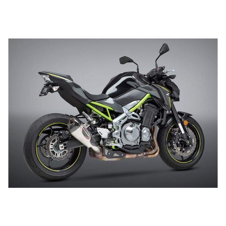 Yoshimura Alpha T Works Street Slip-On Exhaust for Kawasaki Z900 2020