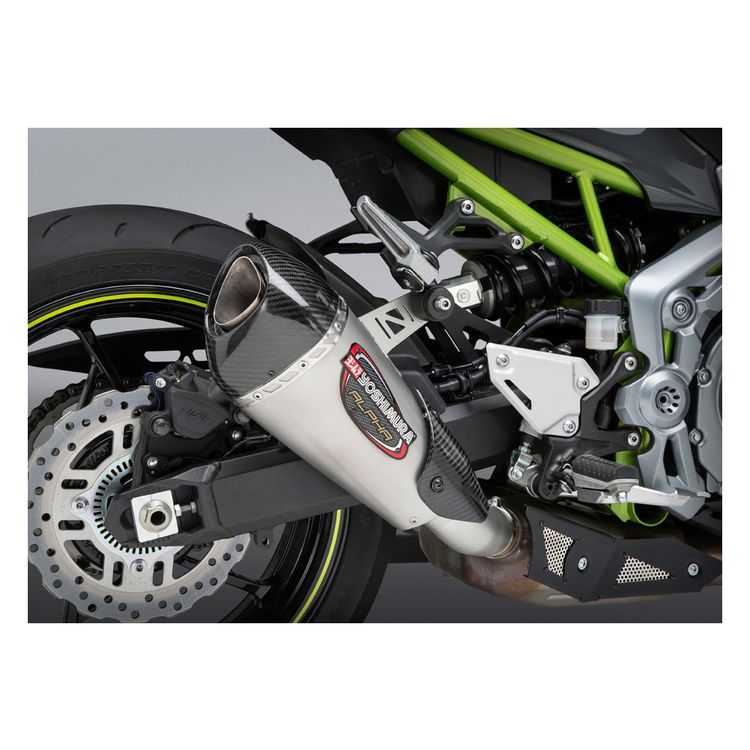 Yoshimura Alpha T Works Street Slip-On Exhaust for Kawasaki Z900 2020