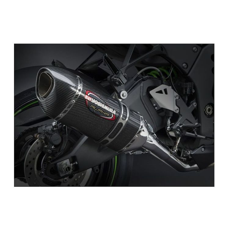 Yoshimura Alpha Race Slip-On Exhaust for Kawasaki ZX-10R
