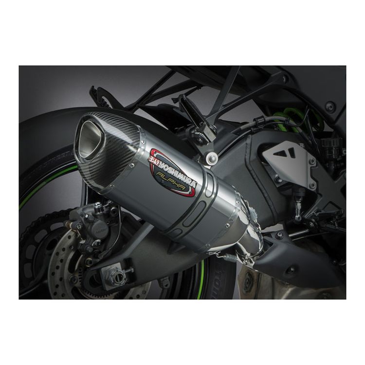 Yoshimura Alpha Signature Slip-On Exhaust for Kawasaki ZX-10RR