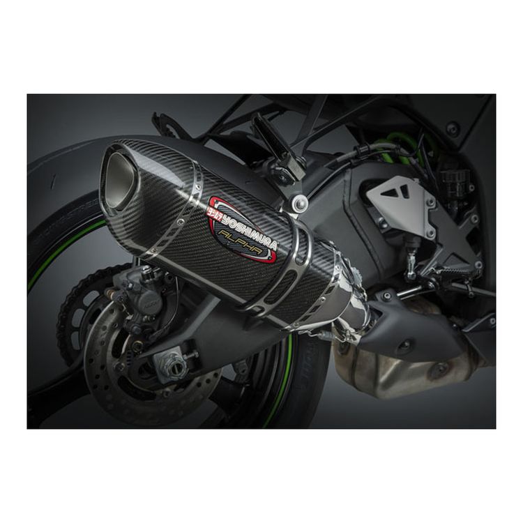 Yoshimura Alpha Signature Slip-On Exhaust for Kawasaki ZX-10RR