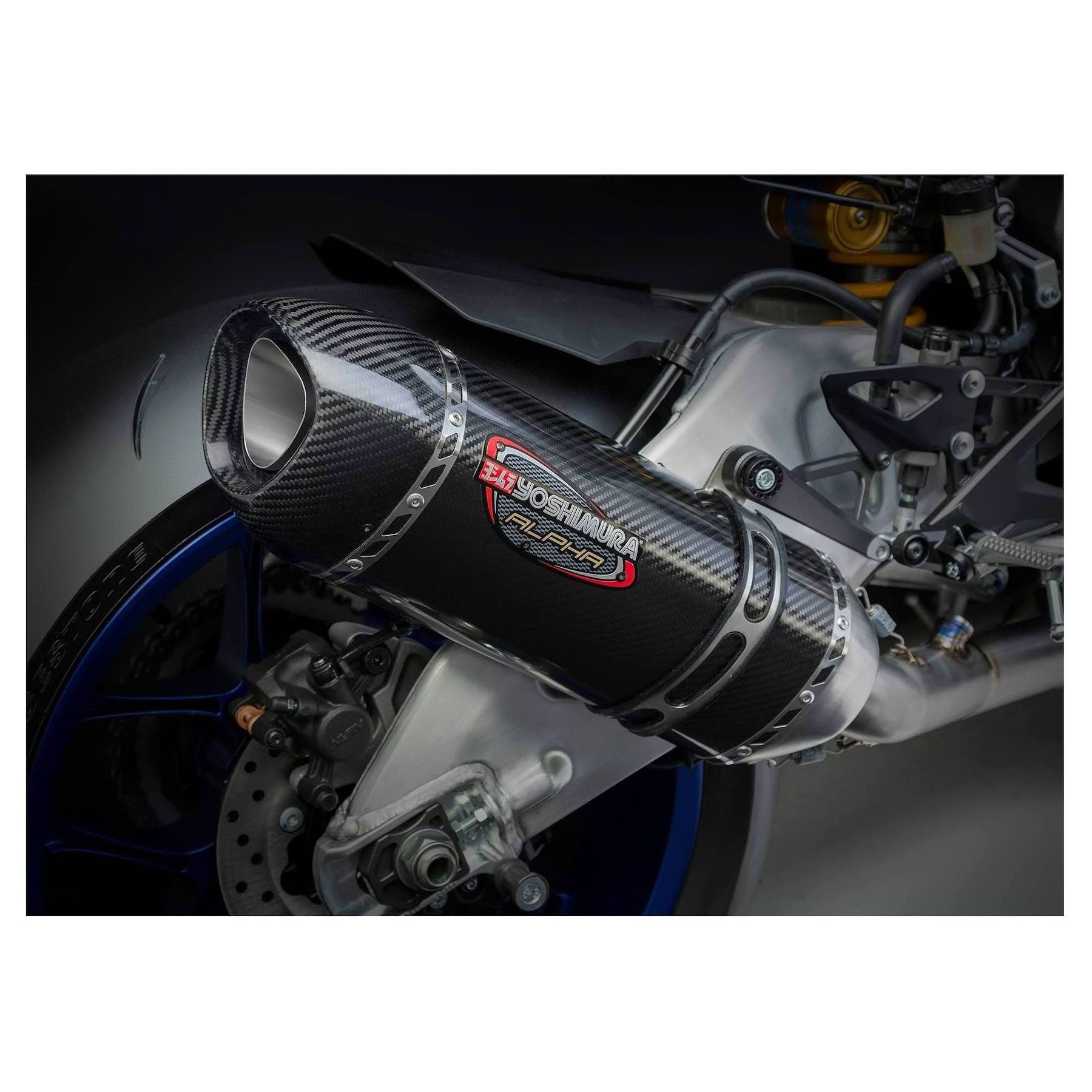 Yoshimura Alpha Race Slip-On Exhaust for Yamaha R1
