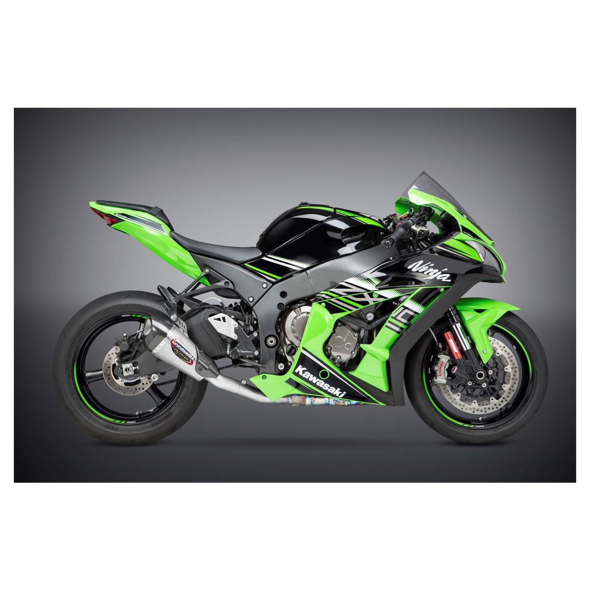 Yoshimura Alpha T Works Race Slip-On Exhaust for Kawasaki ZX-10RR