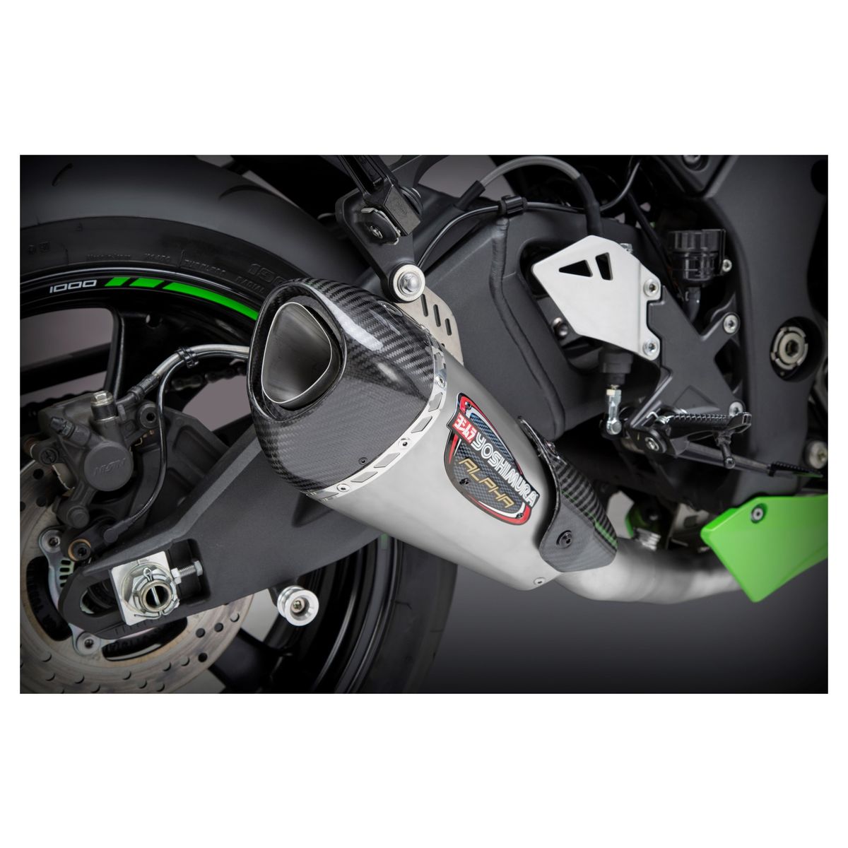 Yoshimura Alpha T Works Race Slip-On Exhaust for Kawasaki ZX-10RR