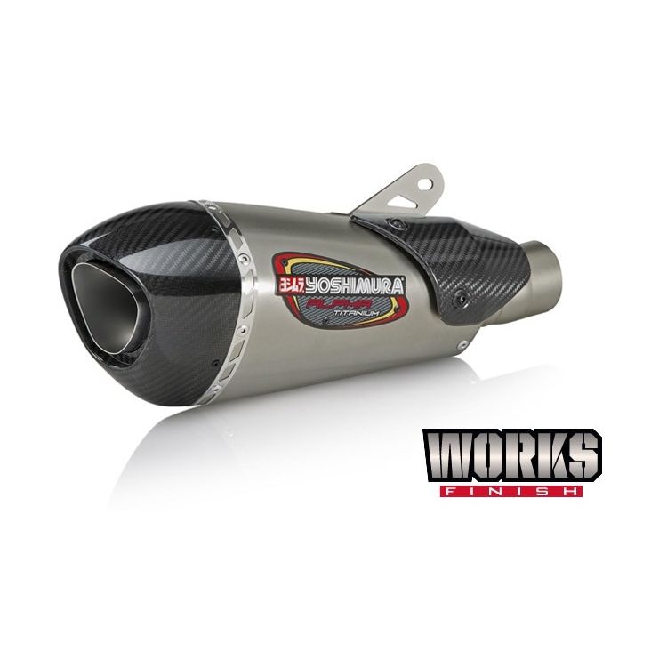 Yoshimura Alpha T Works Street Slip-On Exhaust for Kawasaki ZX-10R
