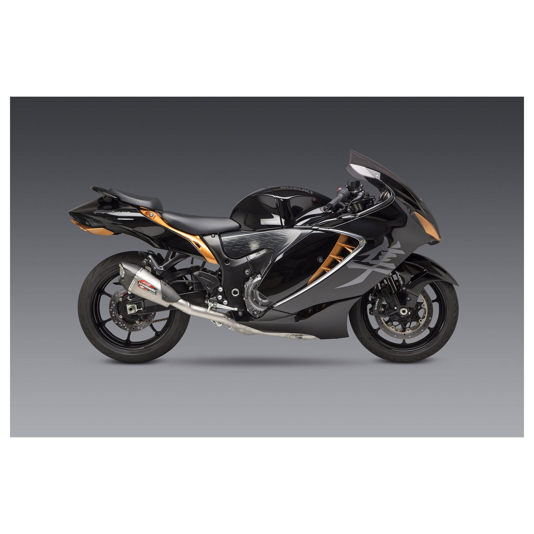 Yoshimura AT2 Race Full Exhaust System for Suzuki Hayabusa 2021-2022