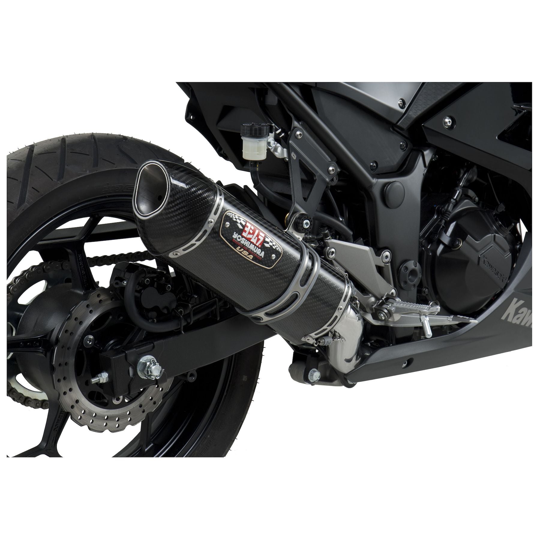 Yoshimura R77 Race Exhaust System for Kawasaki Ninja 300