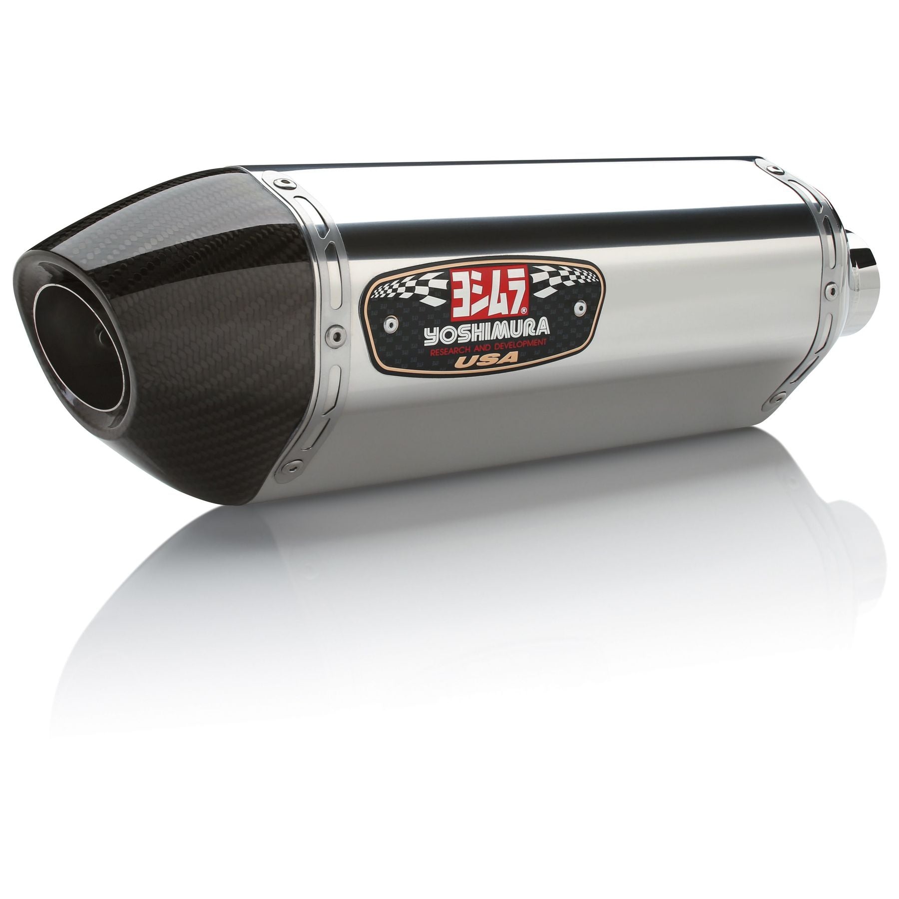 Yoshimura R77 Signature Slip-On Exhaust for Suzuki Hayabusa