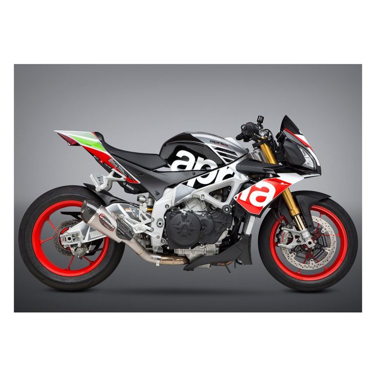 Yoshimura Alpha T Works Race Slip-On Exhaust for Aprilia Tuono V4 1100 RR