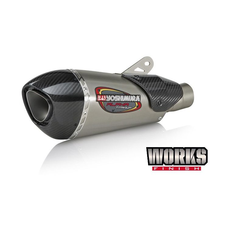 Yoshimura Alpha T Works Race Slip-On Exhaust for Aprilia RSV4 RR