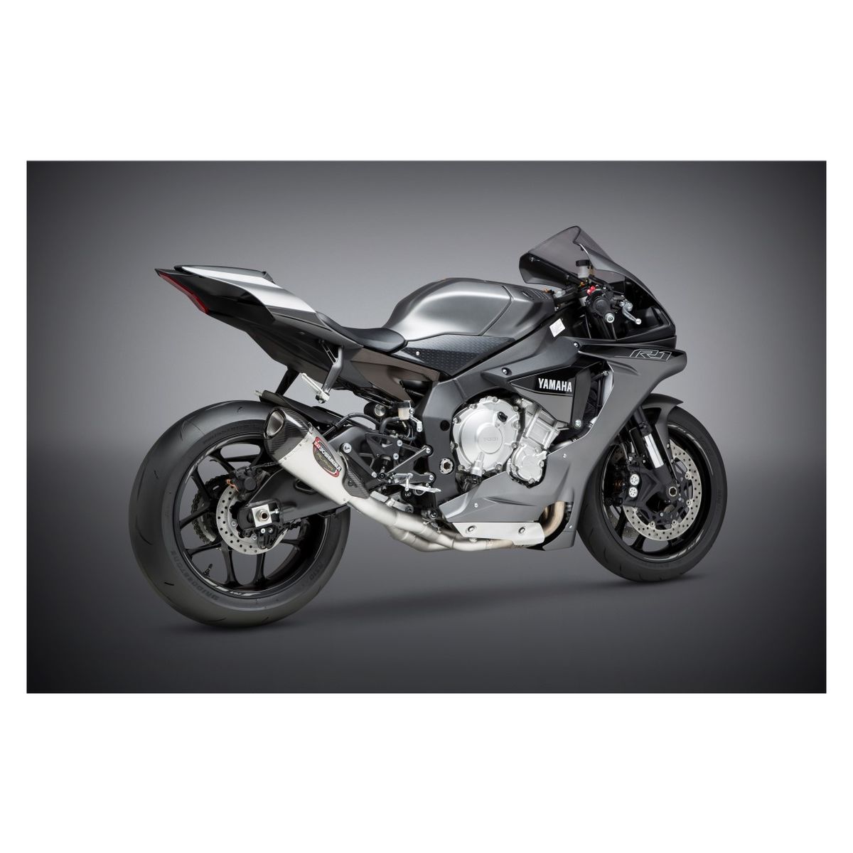 Yoshimura Alpha T Works Race Slip-On Exhaust for Yamaha R1